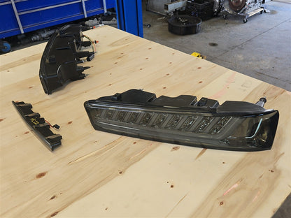 Used OEM 2016-2018 CAMARO SPEC D SEQUENTIAL TAIL LIGHTS PAIR SMOKED, actual item photo 6