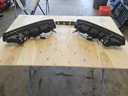 Used OEM 2016-2018 CAMARO SPEC D SEQUENTIAL TAIL LIGHTS PAIR SMOKED, actual item photo 19