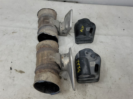 Used OEM 2016-2024 CAMARO NPP EXHAUST ACTUATOR AND EXHAUST VALVE PAIR, actual item photo 1