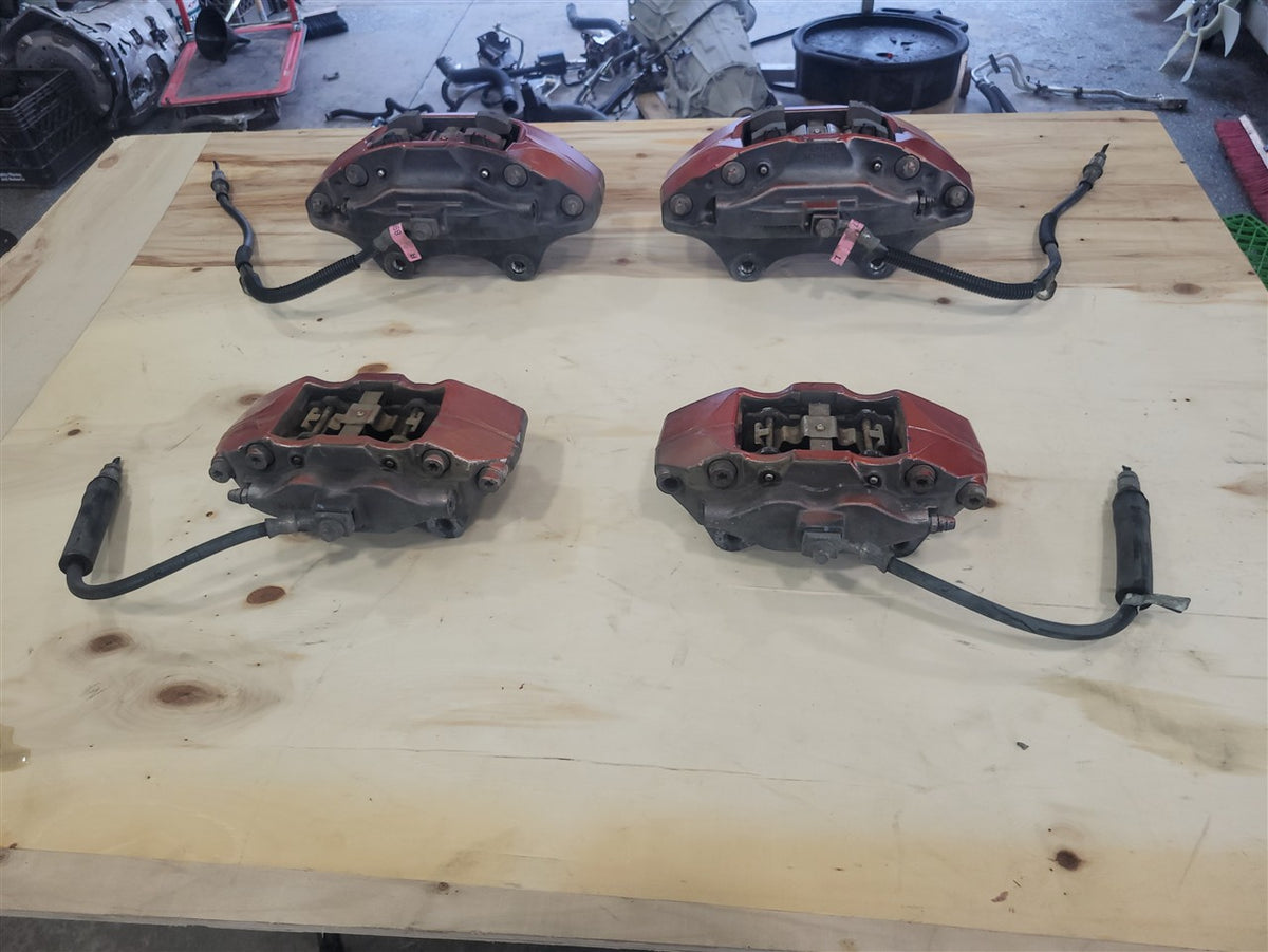 Used OEM 2016 CAMARO SS FRONT & REAR BREMBO BRAKE CALIPERS LH RH, actual item photo 6