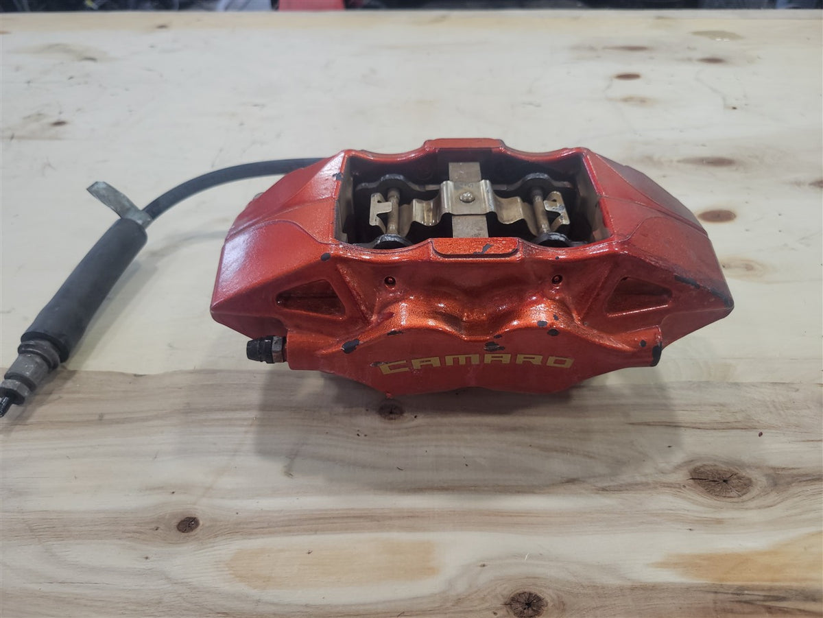 Used OEM 2016 CAMARO SS FRONT & REAR BREMBO BRAKE CALIPERS LH RH, actual item photo 22