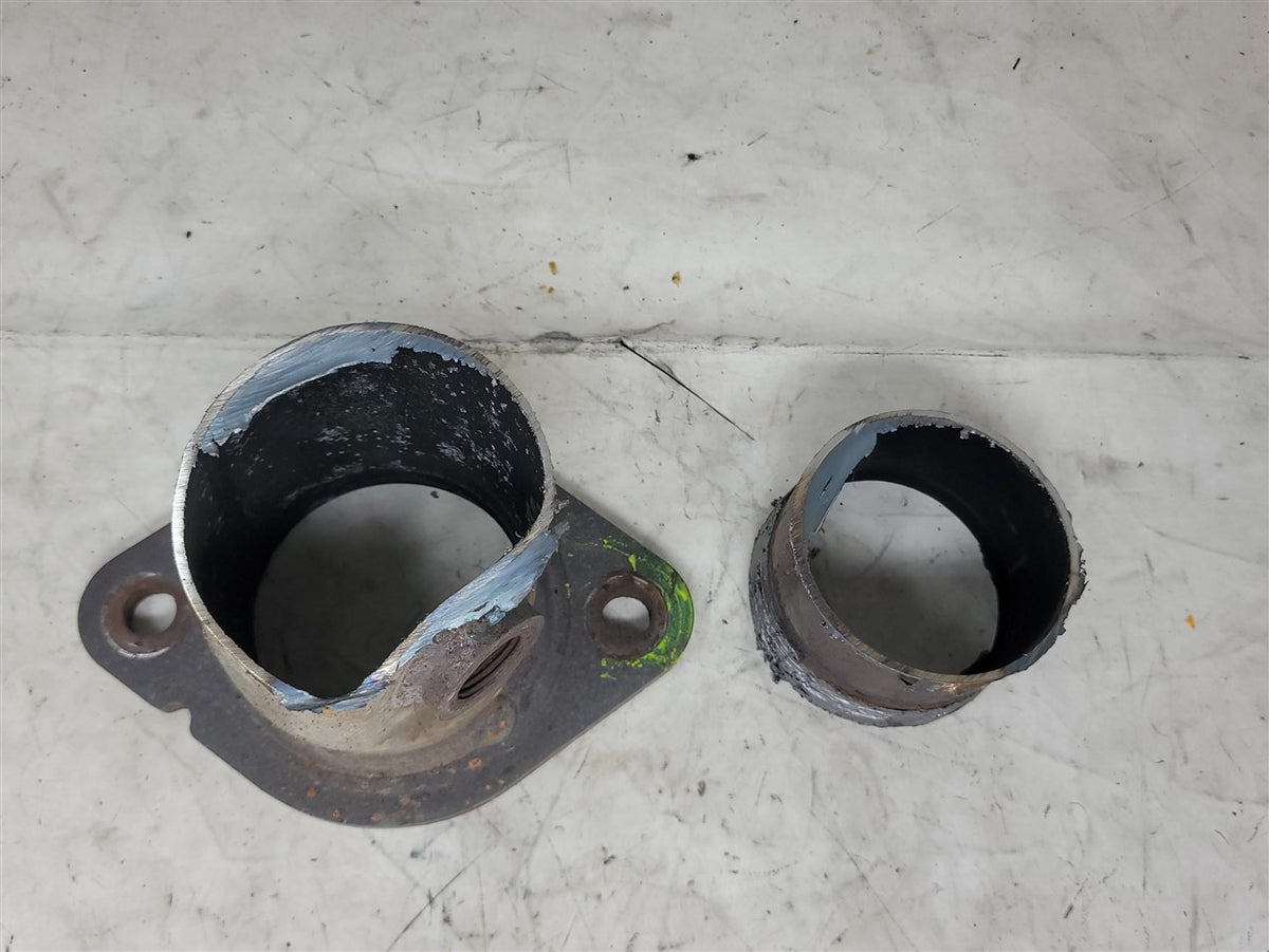Used OEM 2016-2024 CAMARO SS ZL1 EXHAUST TO Y PIPE FLANGES PAIR, actual item photo 2