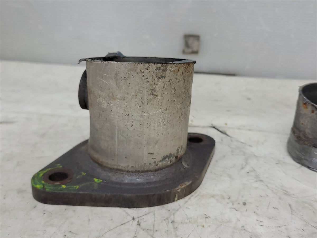 Used OEM 2016-2024 CAMARO SS ZL1 EXHAUST TO Y PIPE FLANGES PAIR, actual item photo 8