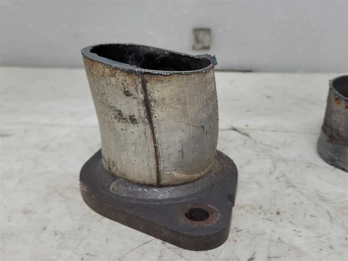 Used OEM 2016-2024 CAMARO SS ZL1 EXHAUST TO Y PIPE FLANGES PAIR, actual item photo 9