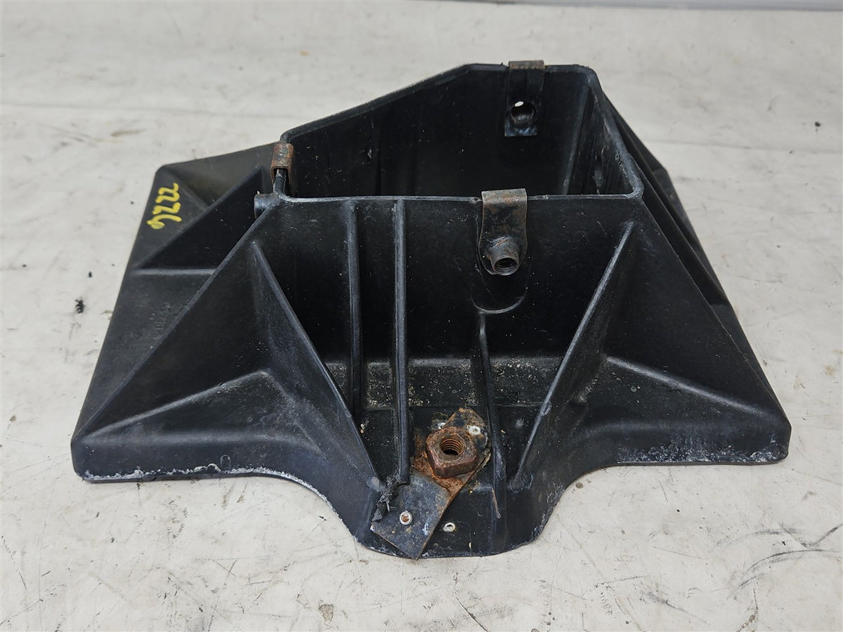 Used OEM 1997-2013 CORVETTE C5 C6 OEM BATTERY TRAY MOUNT BLACK, actual item photo 8