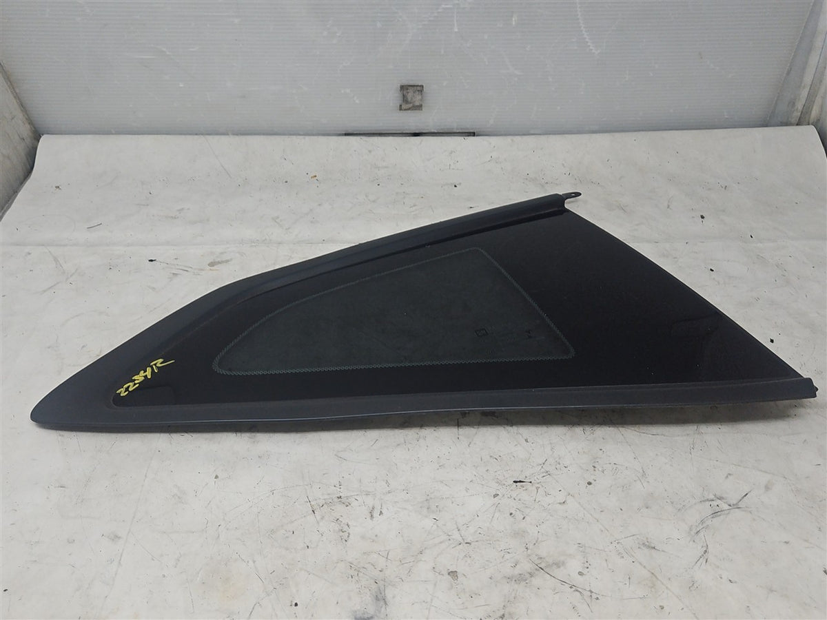 Used OEM 2016-2024 CAMARO QUARTER GLASS RH PASSENGER COUPE, actual item photo 2