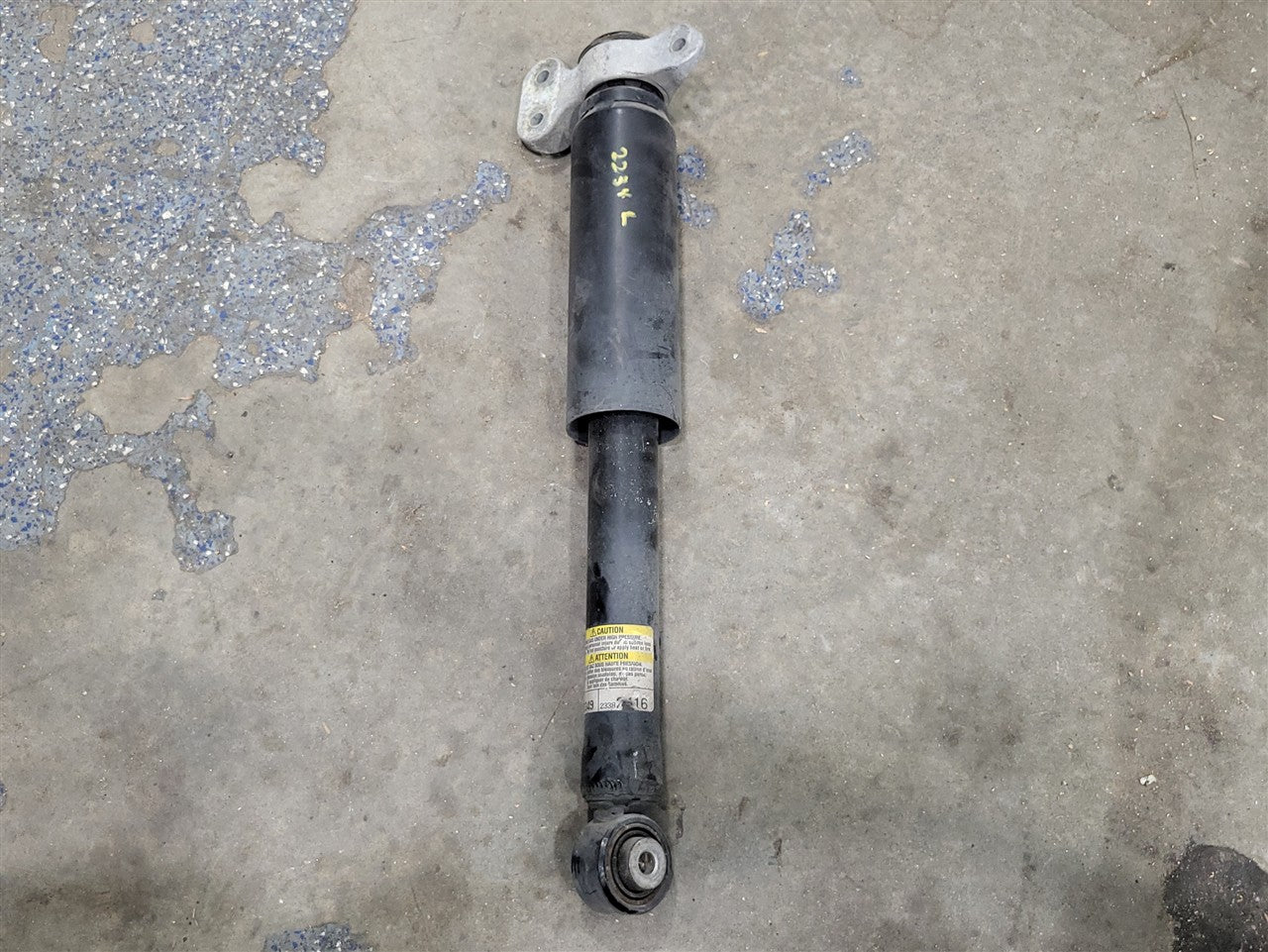 Used OEM 2016-2024 CAMARO REAR SHOCK ABSORBER DRIVER LH 57K MILES, actual item photo 1