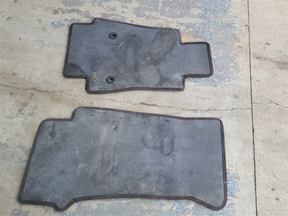 Used OEM 2016-2024 CAMARO FRONT FLOOR MATS PAIR BLACK WITH RED CAMARO, actual item photo 6