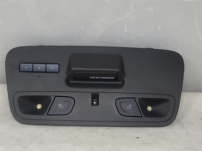 Used OEM 2016-2018 CAMARO OVERHEAD CONSOLE MAP READING DOME LIGHTS, actual item photo 1