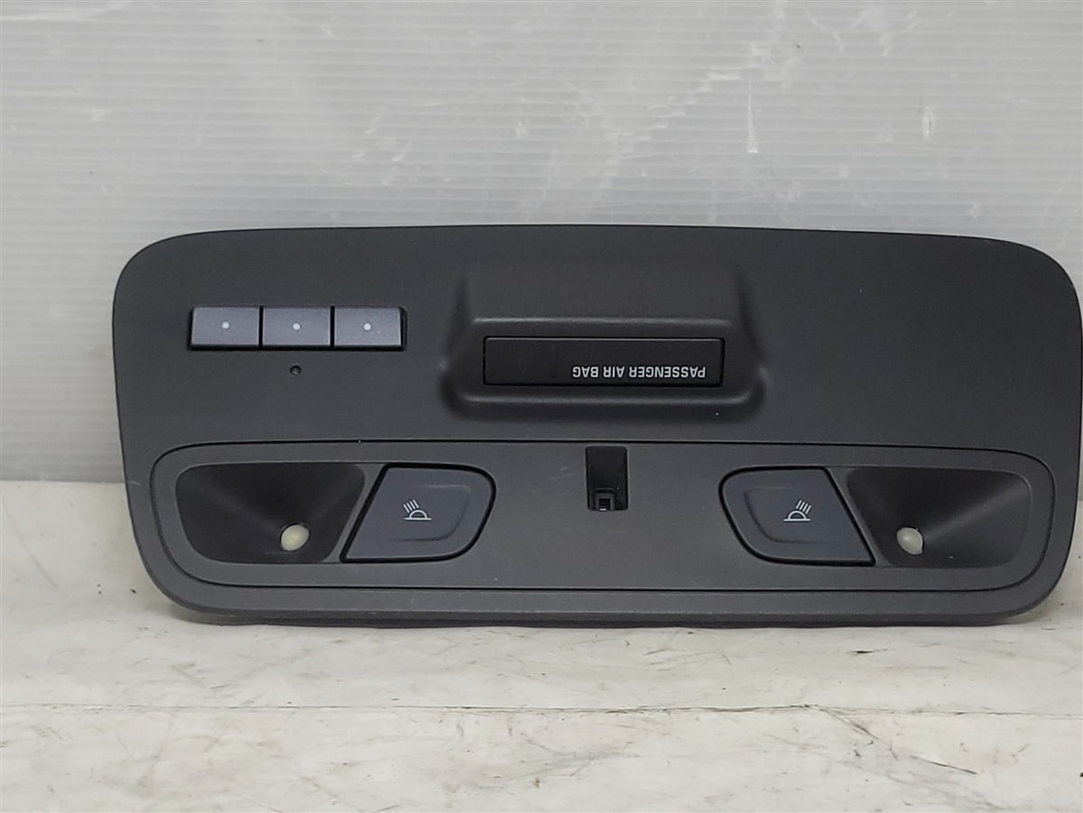 Used OEM 2016-2018 CAMARO OVERHEAD CONSOLE MAP READING DOME LIGHTS, actual item photo 2