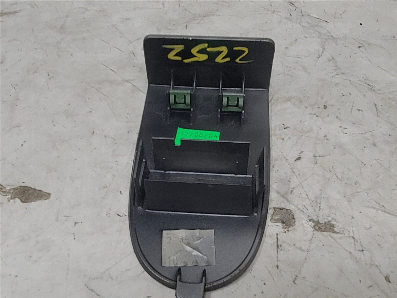Used OEM 2005-2013 CORVETTE C6 CENTER CONSOLE FILLER TRIM TOMBSTONE, actual item photo 8