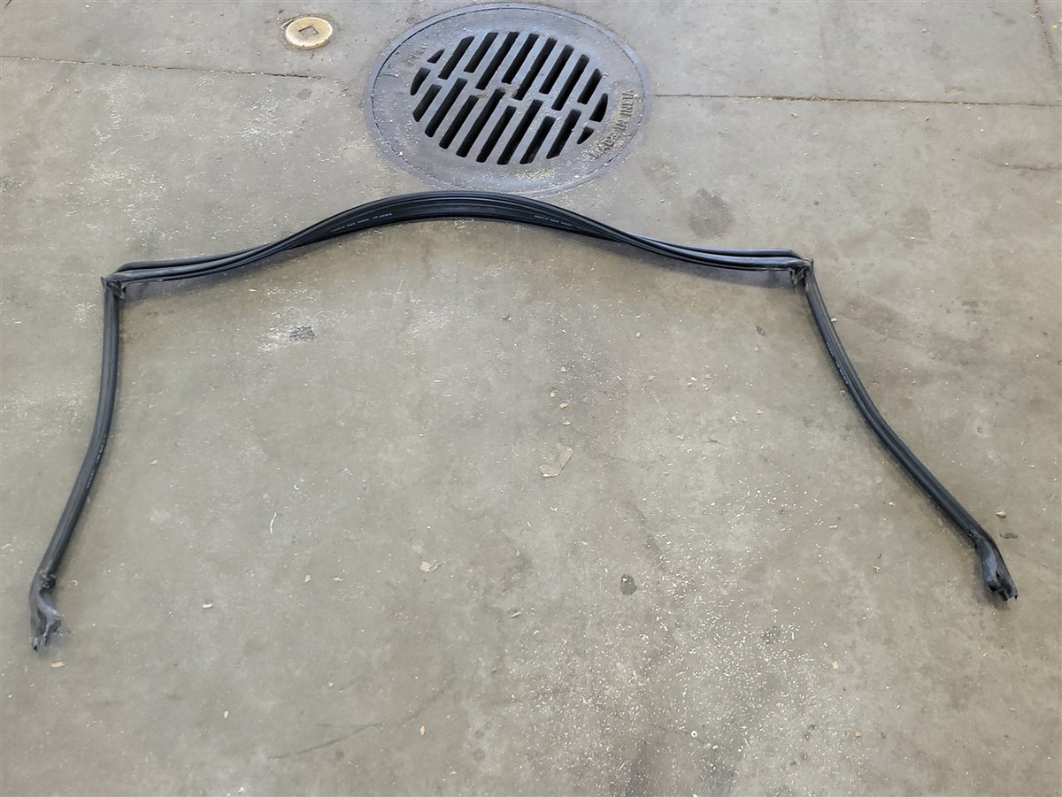 Used OEM 2005-2013 CORVETTE C6 TARGA TOP HALO ROOF WEATHERSTRIP REAR, actual item photo 1