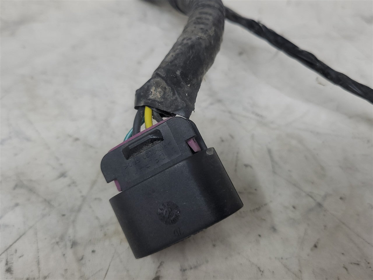 Used OEM 2005-2013 CORVETTE C6 HEADLIGHT WIRING HARNESS LH OR RH, actual item photo 5