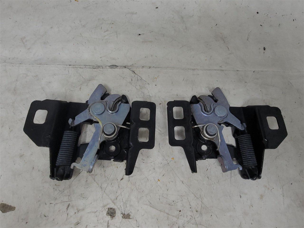 Used OEM 1997-2013 CORVETTE C5 C6 HOOD LATCH PAIR LH RH, actual item photo 1