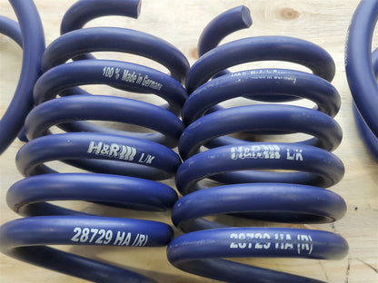 Used OEM 2016-2024 CAMARO SS H&R LOWERING SPRINGS FRONT & REAR, actual item photo 3