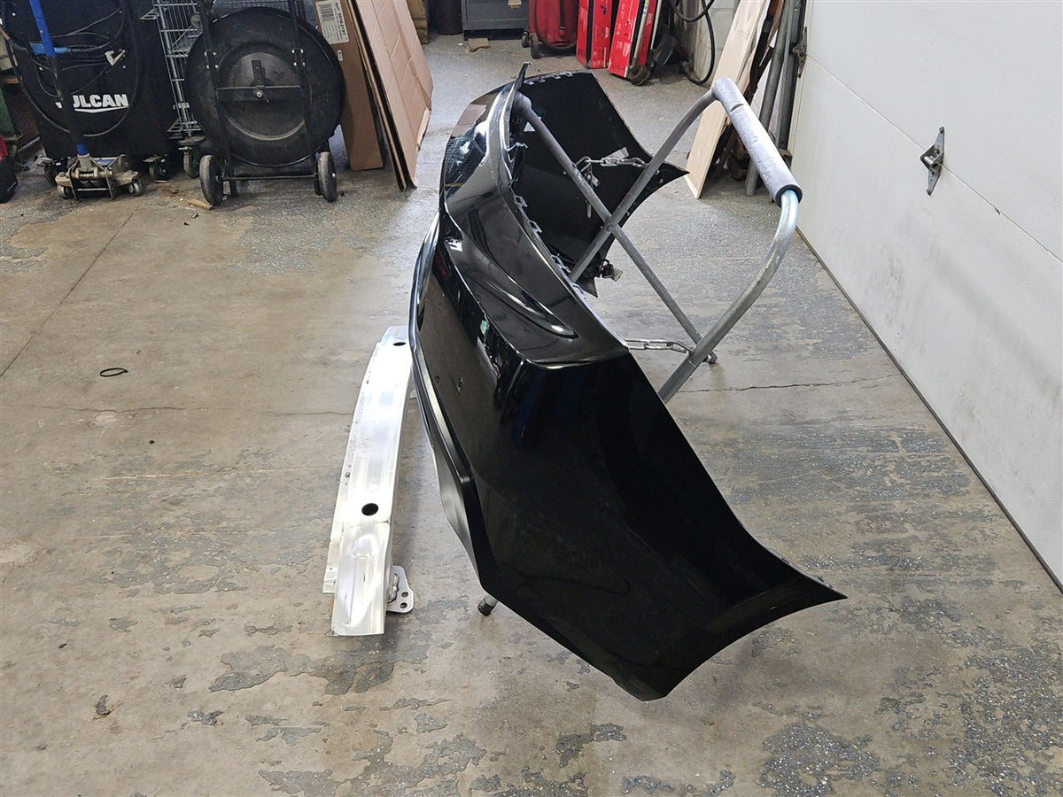 Used OEM 2016-2018 CAMARO SS REAR BUMPER ASSEMBLY QUAD OUTLET PARK, actual item photo 5