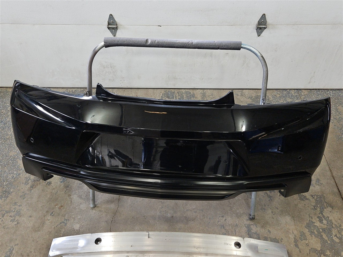 Used OEM 2016-2018 CAMARO SS REAR BUMPER ASSEMBLY QUAD OUTLET PARK, actual item photo 12