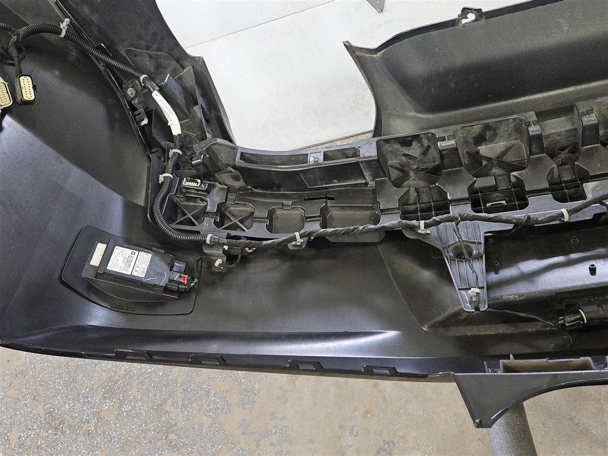 Used OEM 2016-2018 CAMARO SS REAR BUMPER ASSEMBLY QUAD OUTLET PARK, actual item photo 16