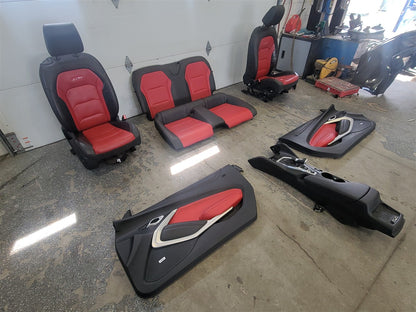 Used OEM 2016 CAMARO FRONT AND REAR SEATS CENTER CONSOLE DOOR PANELS, actual item photo 3