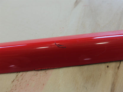 Used OEM 1997-2004 CORVETTE C5 FRONT DOOR MOLDING TRIM DRIVER LH RED, actual item photo 8