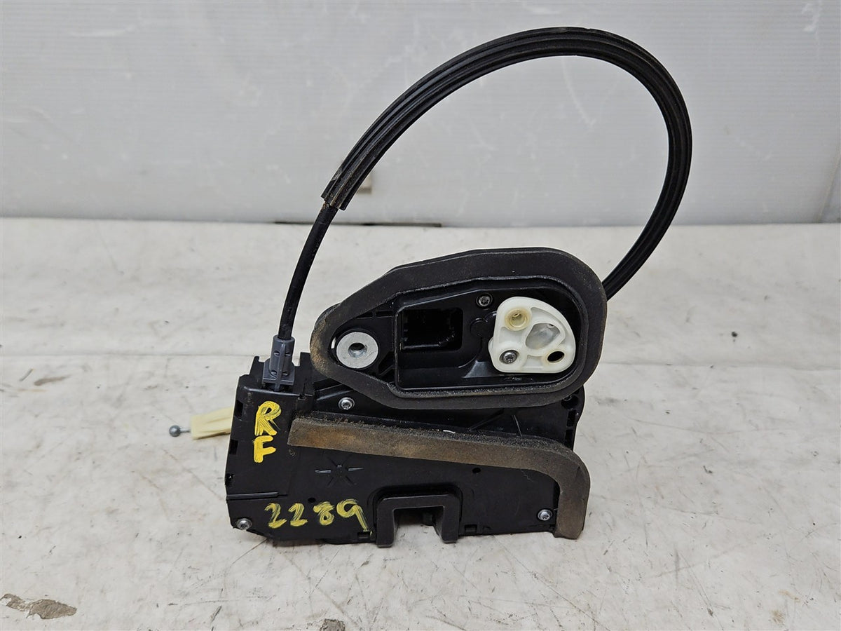 Used OEM 2015 SIERRA FRONT PASSENGER RH DOOR LATCH, actual item photo 3