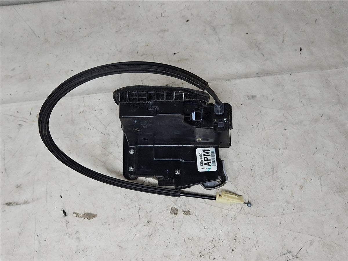 Used OEM 2015 SIERRA FRONT PASSENGER RH DOOR LATCH, actual item photo 5