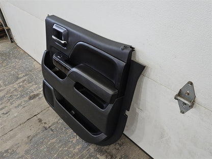 Used OEM 2014-2019 SIERRA SILVERADO REAR DOOR PANEL TRIM PASSENGER RH, actual item photo 4