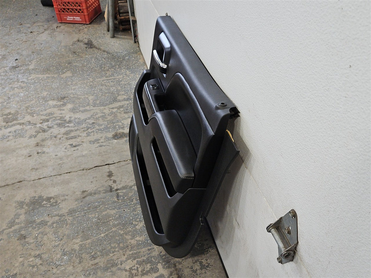 Used OEM 2014-2019 SIERRA SILVERADO REAR DOOR PANEL TRIM PASSENGER RH, actual item photo 5