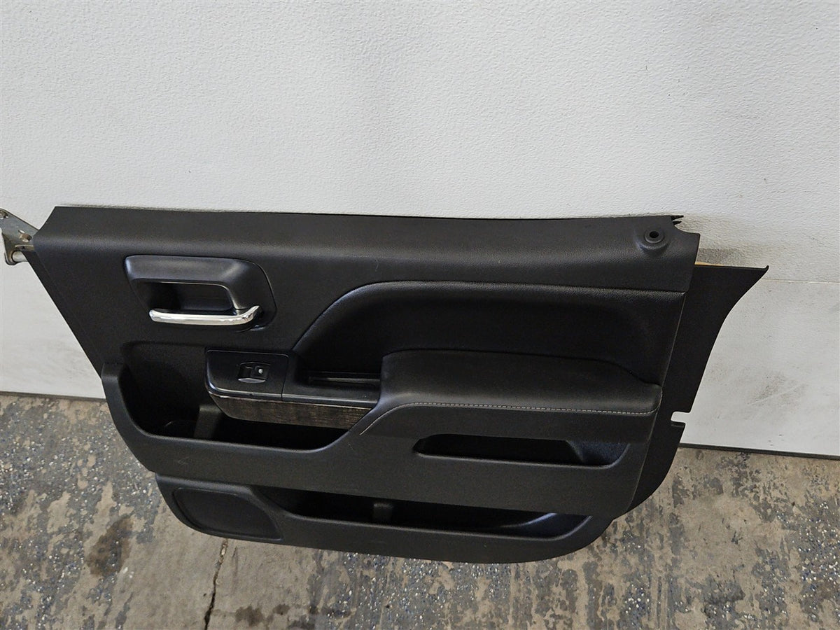Used OEM 2014-2019 SIERRA SILVERADO REAR DOOR PANEL TRIM PASSENGER RH, actual item photo 6