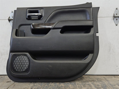 Used OEM 2014-2019 SIERRA SILVERADO REAR DOOR PANEL TRIM PASSENGER RH, actual item photo 7