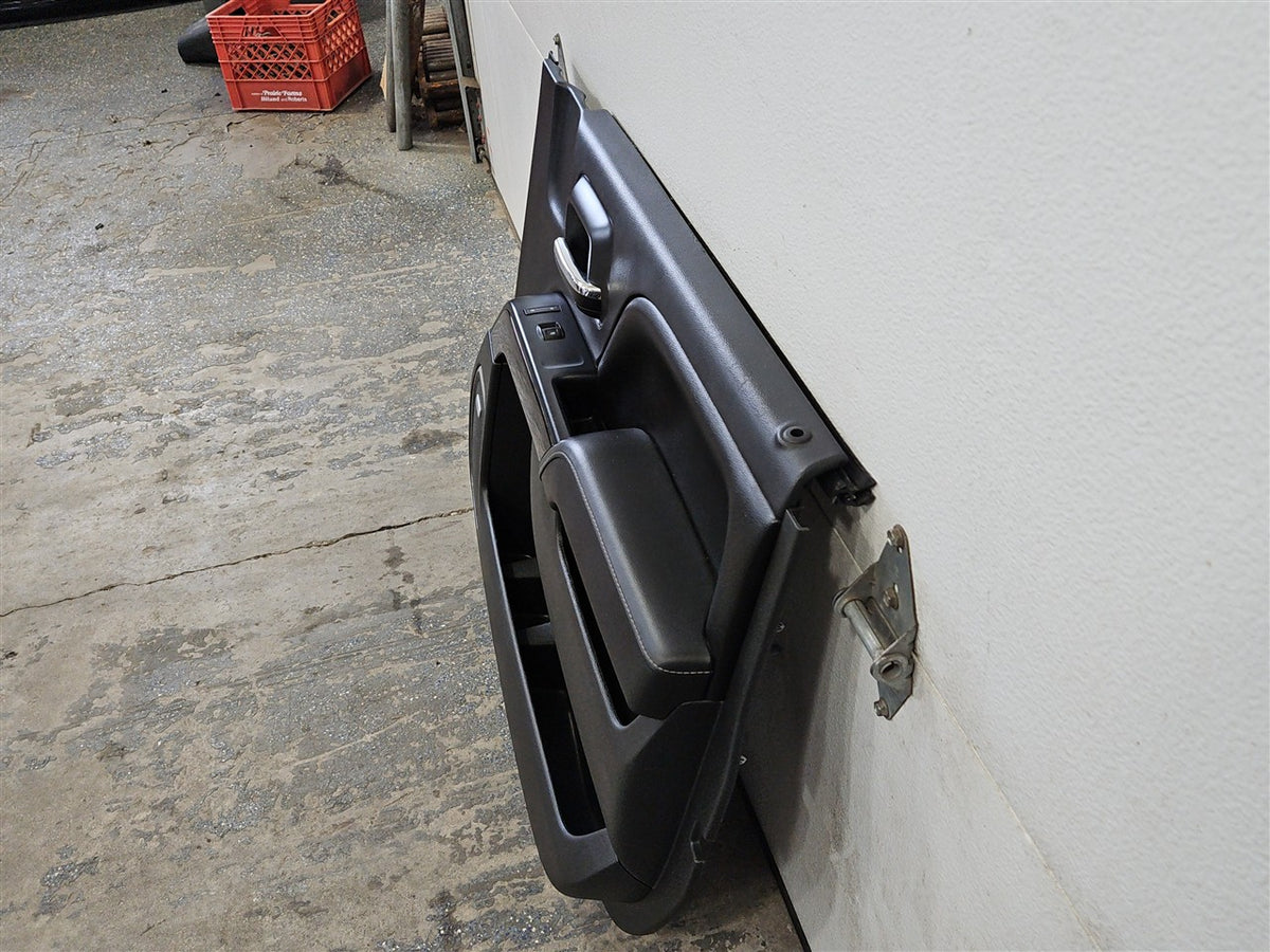 Used OEM 2014-2019 SIERRA SILVERADO FRONT DOOR PANEL TRIM PASSENGER, actual item photo 5