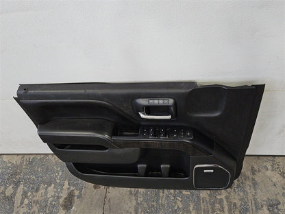Used OEM 2014-2019 SIERRA SILVERADO FRONT DOOR PANEL TRIM DRIVER LH, actual item photo 4