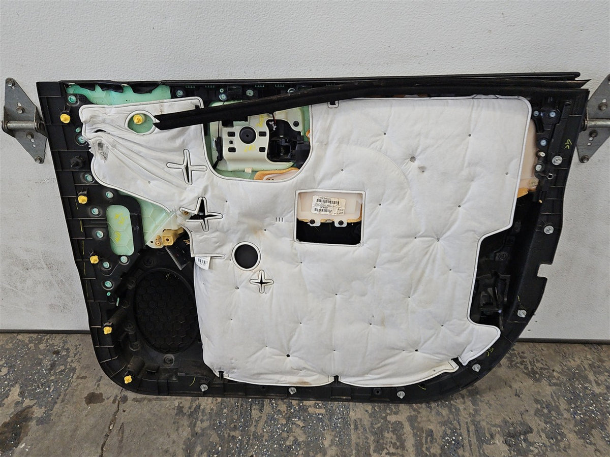 Used OEM 2014-2019 SIERRA SILVERADO FRONT DOOR PANEL TRIM DRIVER LH, actual item photo 6