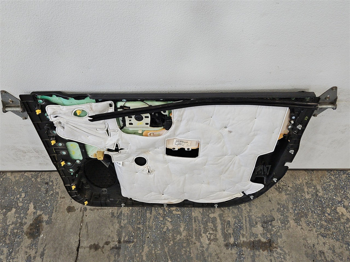 Used OEM 2014-2019 SIERRA SILVERADO FRONT DOOR PANEL TRIM DRIVER LH, actual item photo 9
