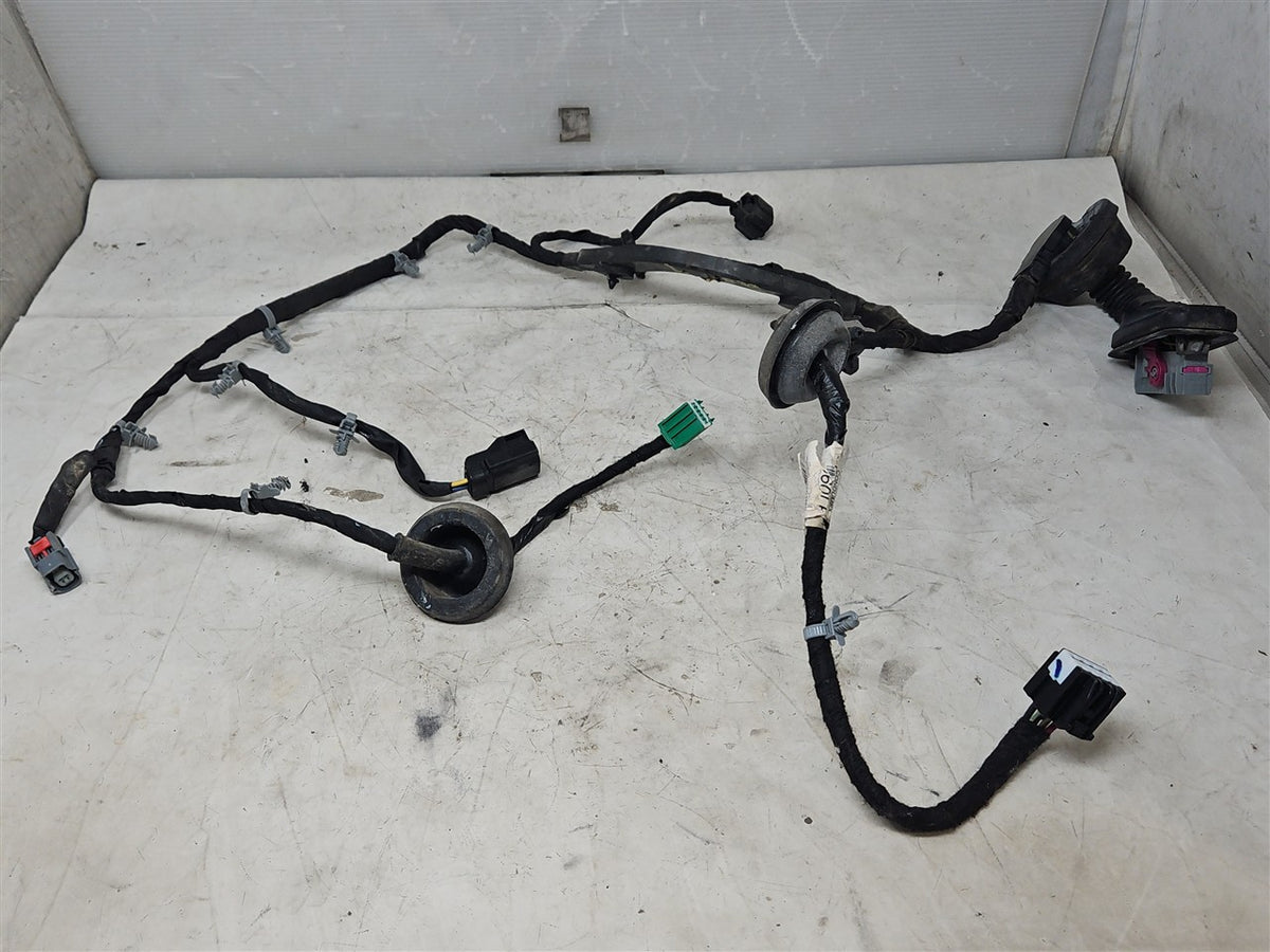 Used OEM 2014-2019 SIERRA SILVERADO REAR LH DRIVER DOOR WIRE HARNESS, actual item photo 1