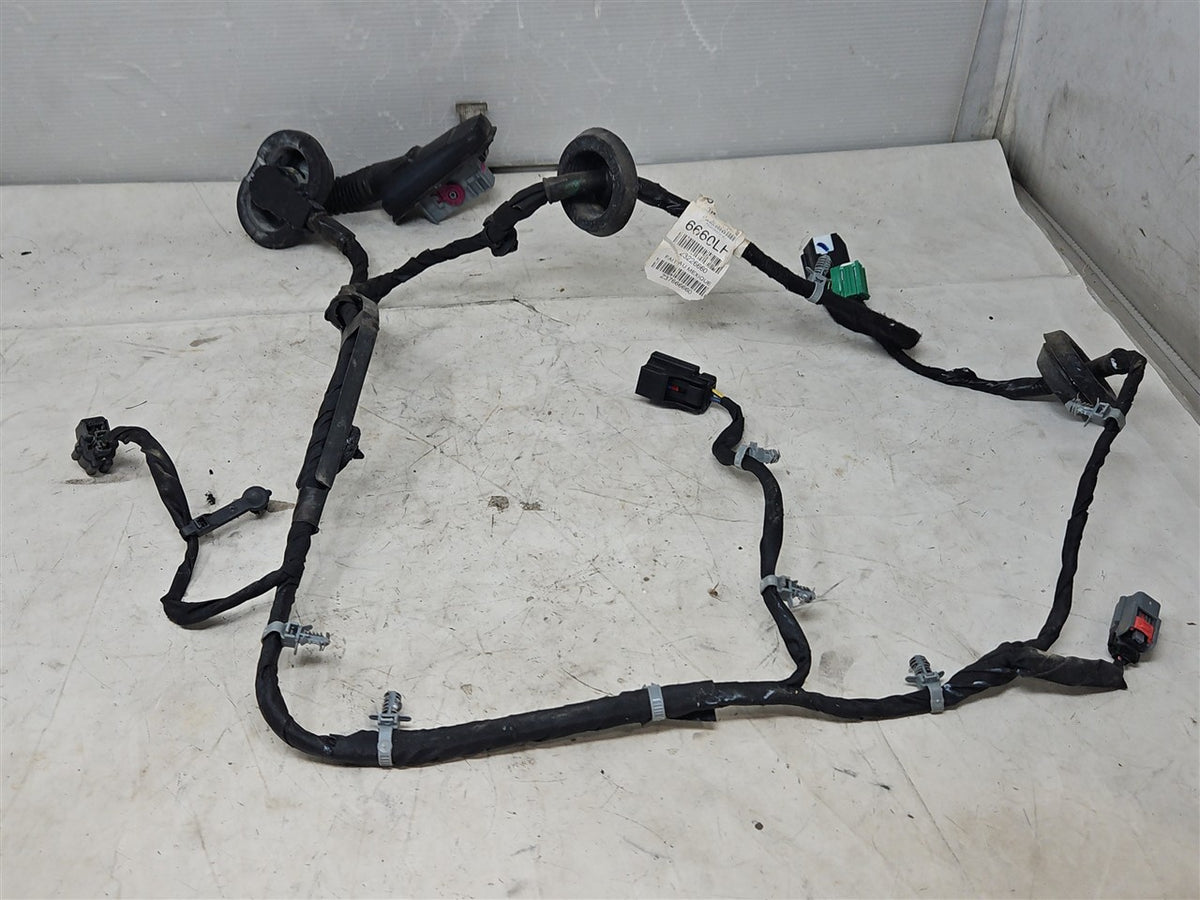 Used OEM 2014-2019 SIERRA SILVERADO REAR LH DRIVER DOOR WIRE HARNESS, actual item photo 2