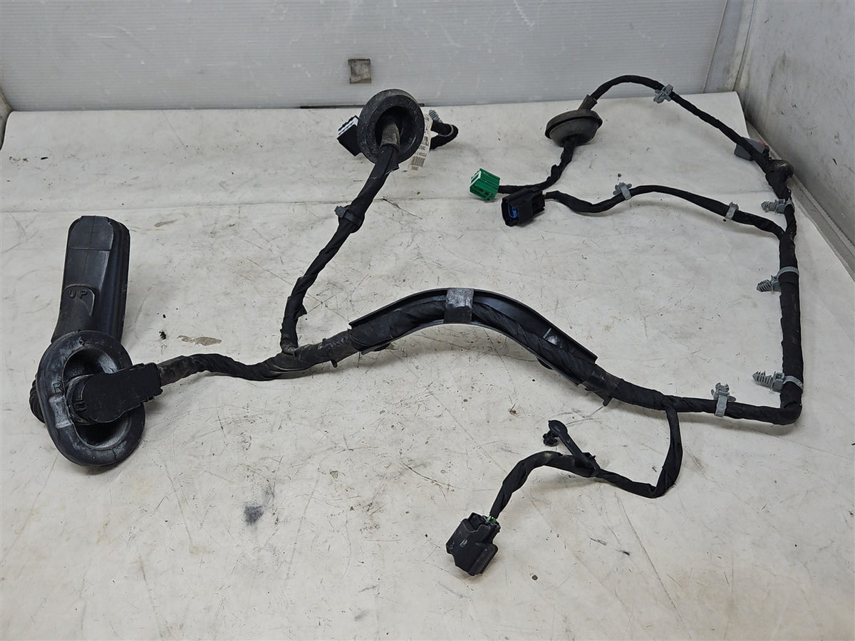 Used OEM 2014-2019 SIERRA SILVERADO REAR LH DRIVER DOOR WIRE HARNESS, actual item photo 3
