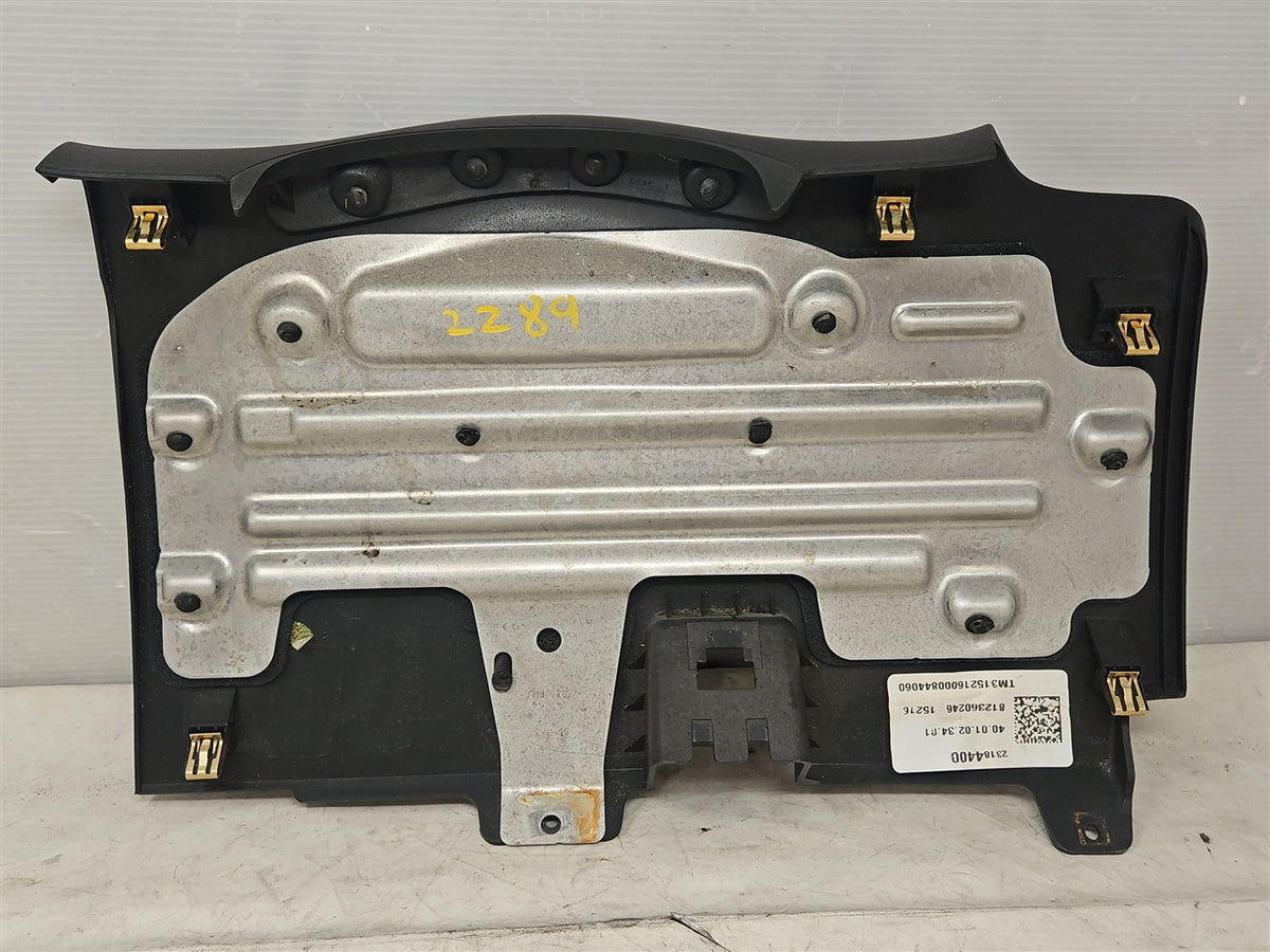 Used OEM 2014-2019 SIERRA SILVERADO DASH KNEE BOLSTER TRIM DRIVER LH, actual item photo 6