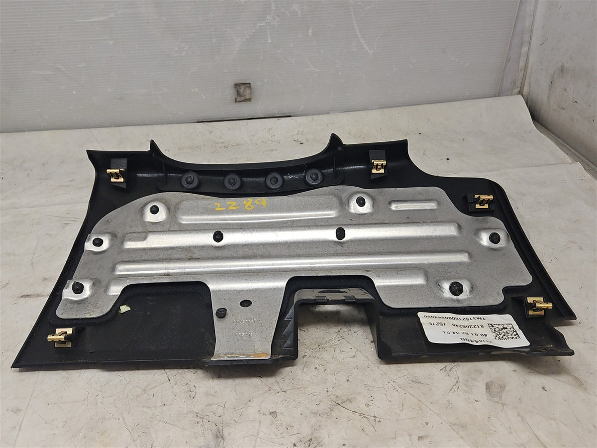 Used OEM 2014-2019 SIERRA SILVERADO DASH KNEE BOLSTER TRIM DRIVER LH, actual item photo 7