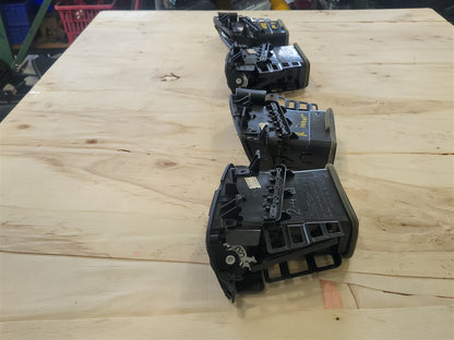 Used OEM 2014-2019 SIERRA SILVERADO SET OF 4 DASH VENTS AC HEAT BLACK, actual item photo 12