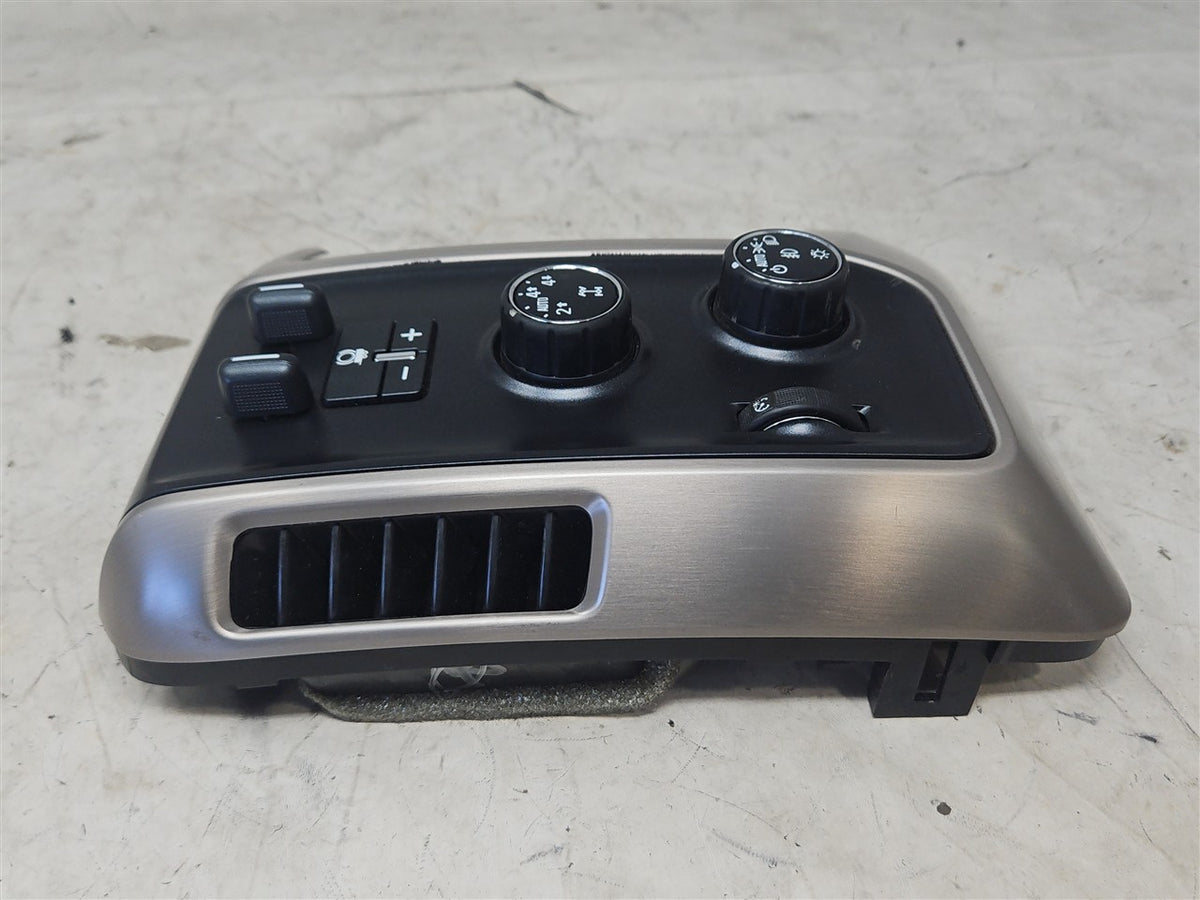 Used OEM 2014-2019 SIERRA SILVERADO LH DRIVER DASH TRIM WITH, actual item photo 3