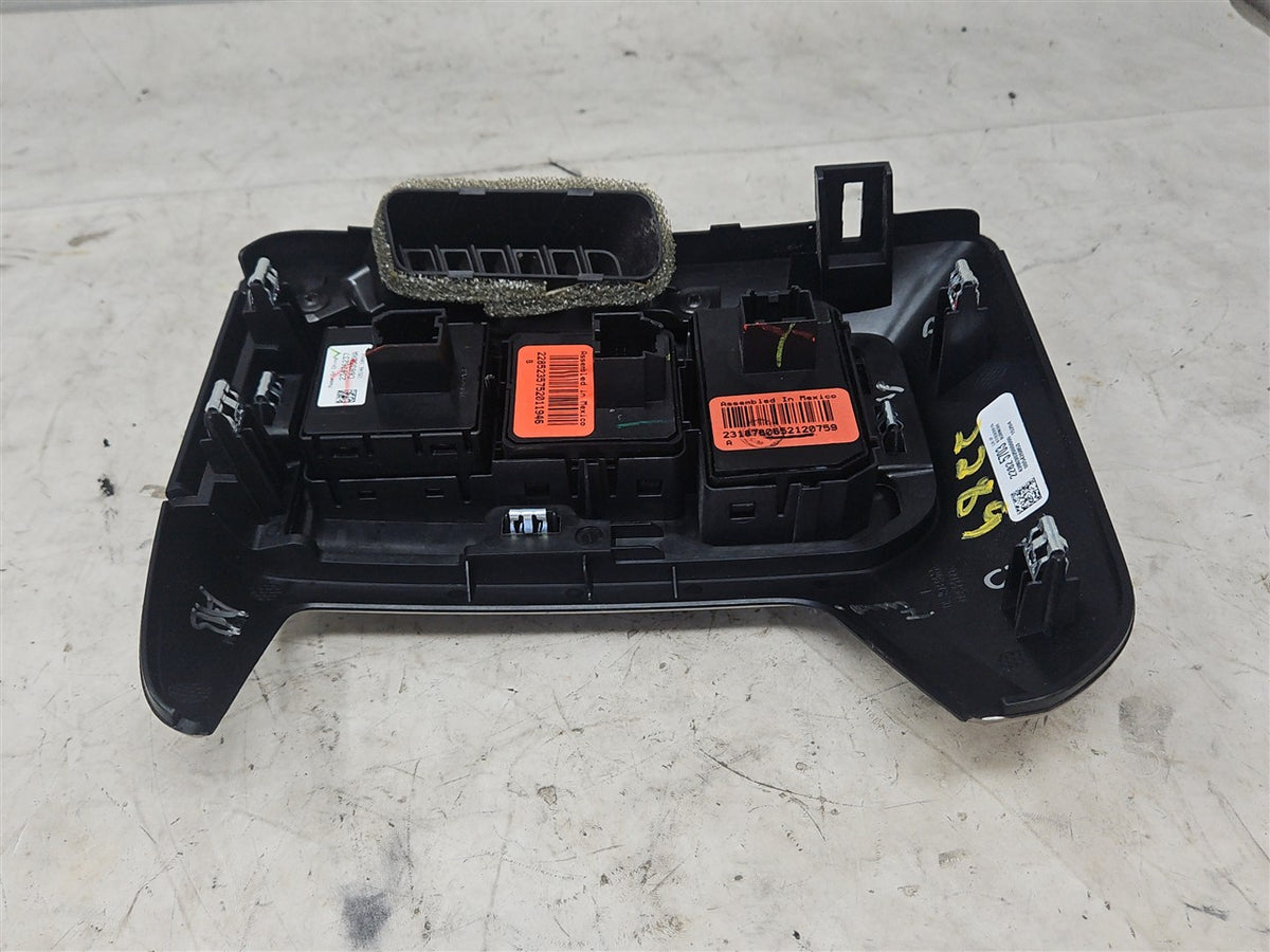 Used OEM 2014-2019 SIERRA SILVERADO LH DRIVER DASH TRIM WITH, actual item photo 9