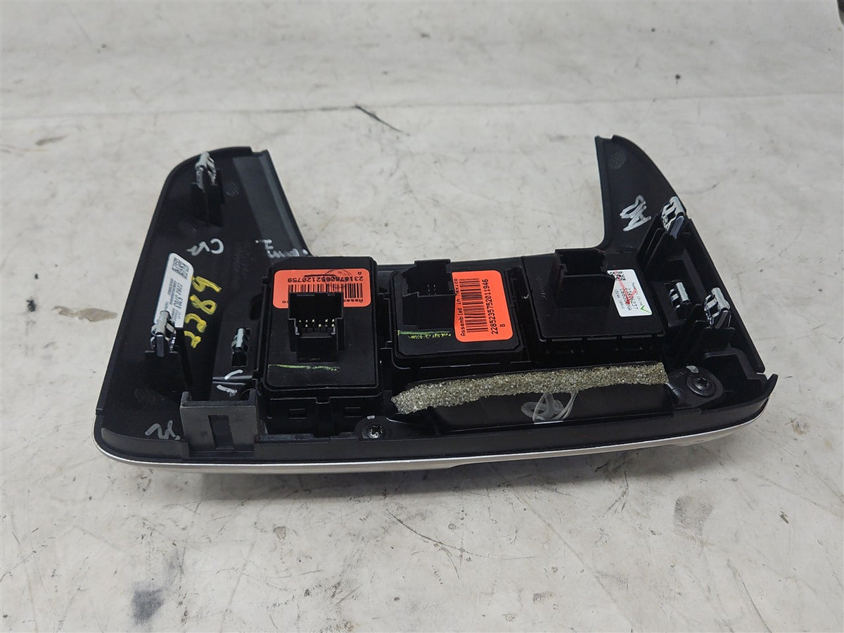 Used OEM 2014-2019 SIERRA SILVERADO LH DRIVER DASH TRIM WITH, actual item photo 11