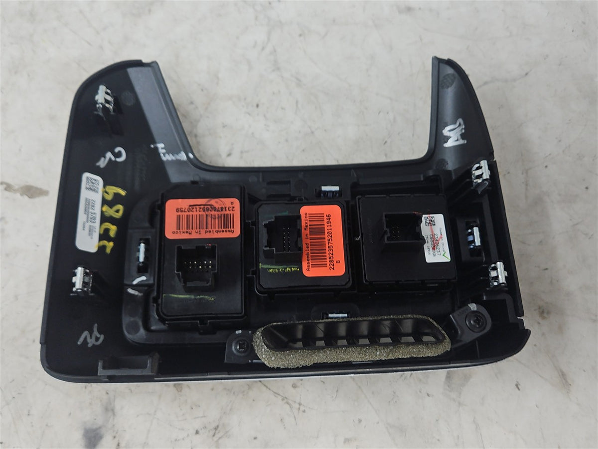 Used OEM 2014-2019 SIERRA SILVERADO LH DRIVER DASH TRIM WITH, actual item photo 12