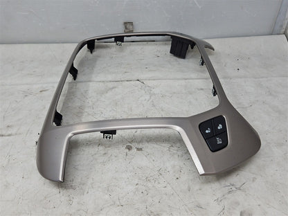 Used OEM 2014-2019 SIERRA SILVERADO RADIO TRIM BEZEL HEATED COOLED, actual item photo 3