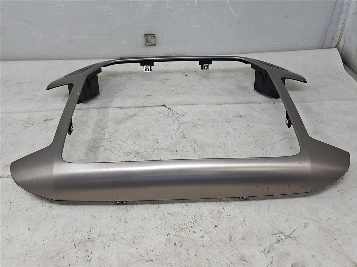 Used OEM 2014-2019 SIERRA SILVERADO RADIO TRIM BEZEL HEATED COOLED, actual item photo 4