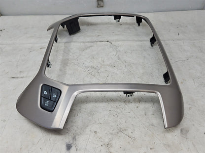 Used OEM 2014-2019 SIERRA SILVERADO RADIO TRIM BEZEL HEATED COOLED, actual item photo 5
