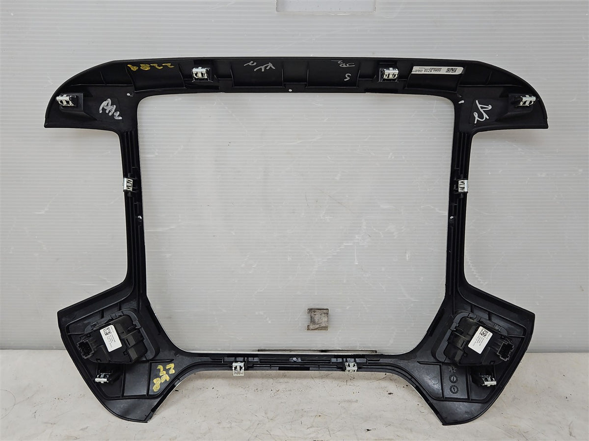 Used OEM 2014-2019 SIERRA SILVERADO RADIO TRIM BEZEL HEATED COOLED, actual item photo 6