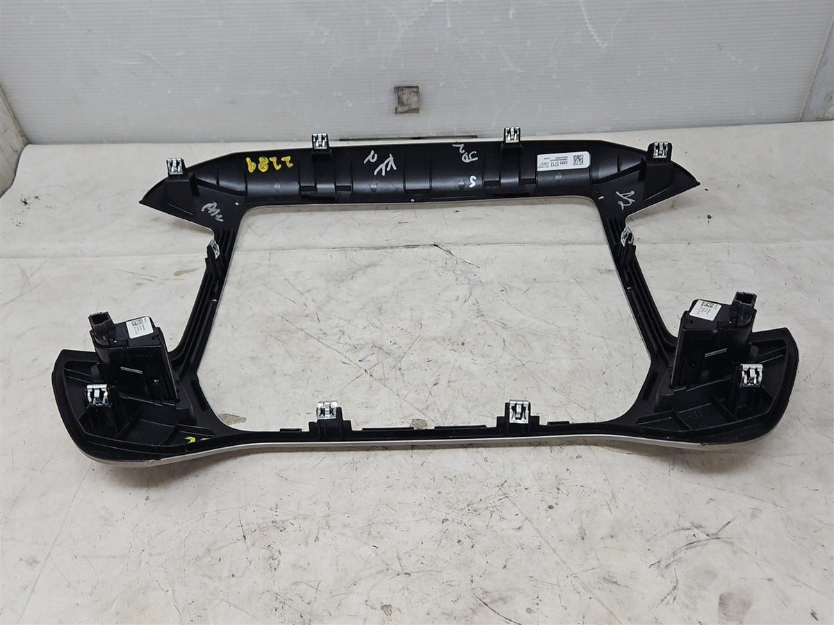 Used OEM 2014-2019 SIERRA SILVERADO RADIO TRIM BEZEL HEATED COOLED, actual item photo 7