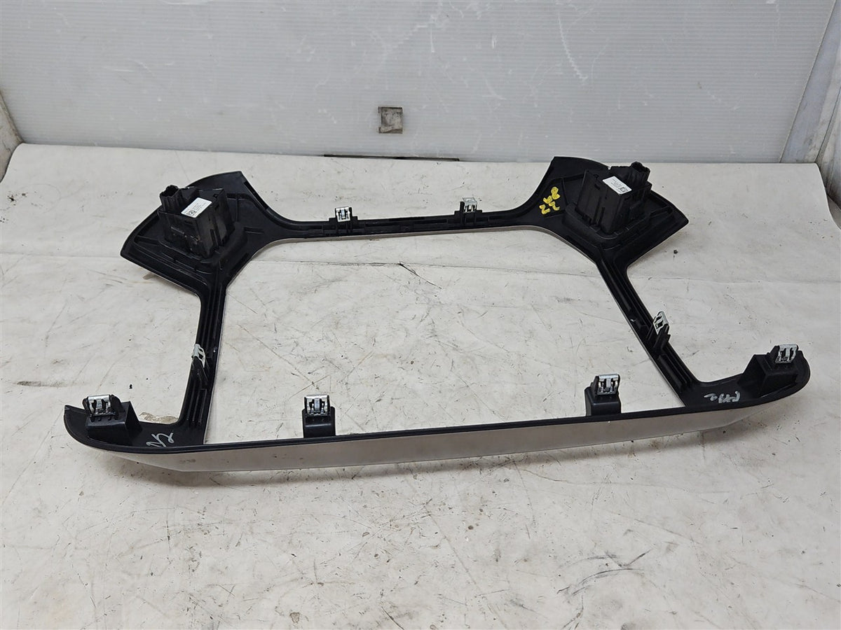 Used OEM 2014-2019 SIERRA SILVERADO RADIO TRIM BEZEL HEATED COOLED, actual item photo 9